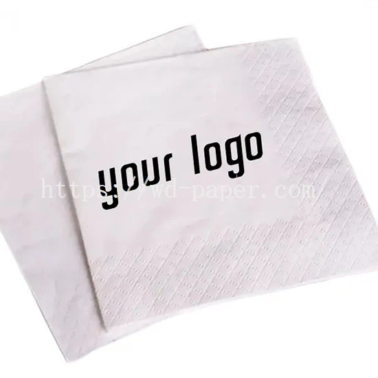 4-bar napkins with logo